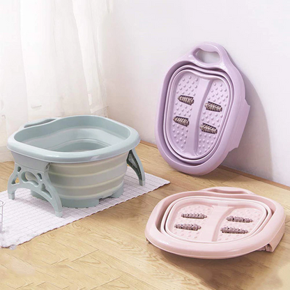 Bain de pied pliable