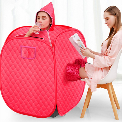 Cabine de sauna mobile