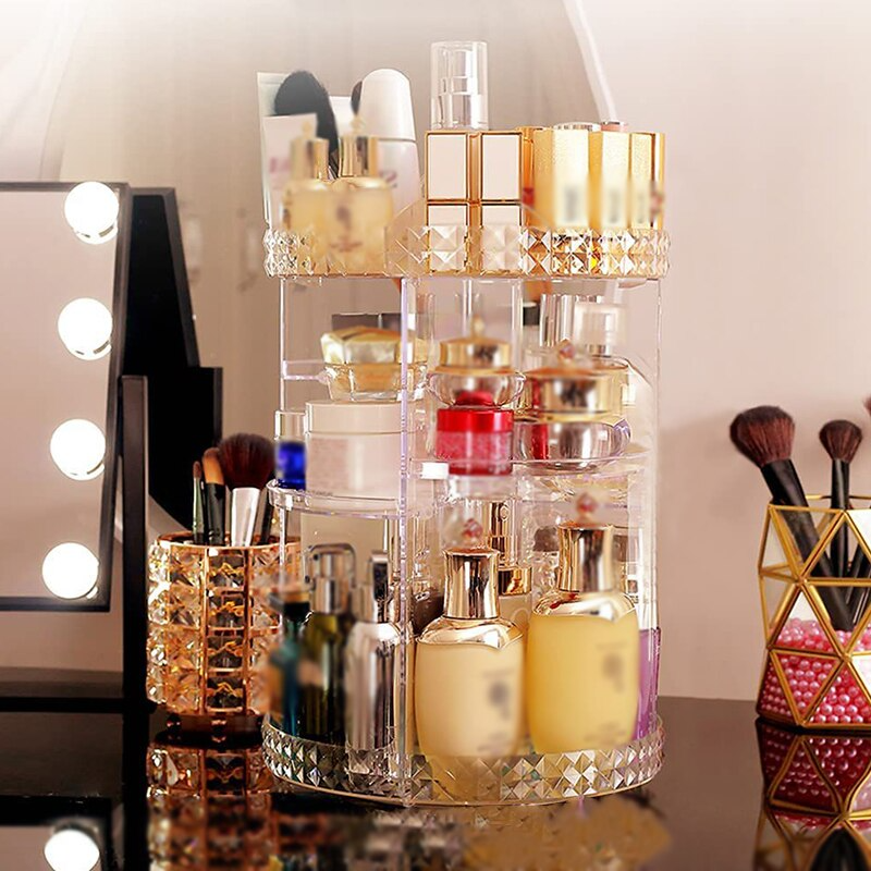 Organisateur de Maquillage, Rotatif 360°