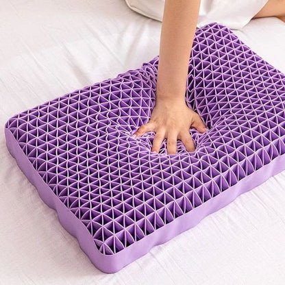 Oreiller orthopédique sans pression pour adultes, doux pour la peau et lavable