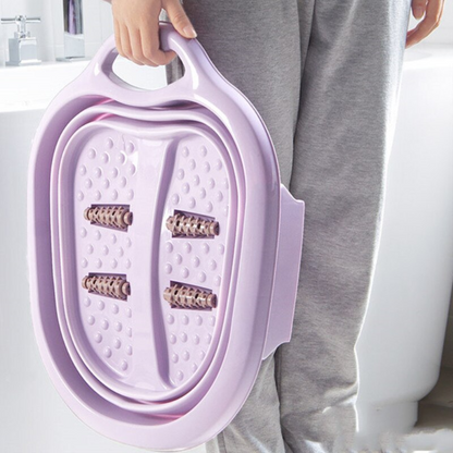 Bain de pied pliable