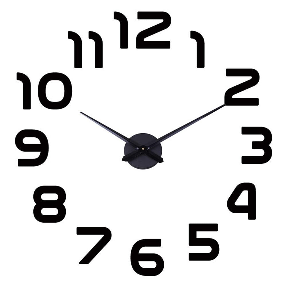 Grande horloge murale 3D